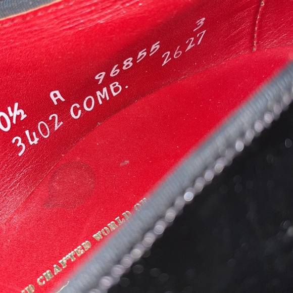 Cool BOW change plum brown Allen Edmonds black shoe tuxedo prom ballroom patent - Picture 6 of 6